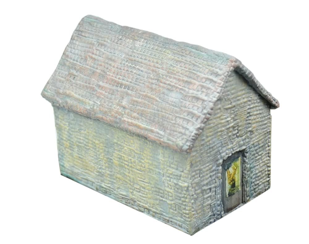 Farm Equipment Shed Super Light Clay Diorama Clay with Stamps Scenery Craft Set MJK02 Molded Color PLATZ/MONO 1/35 &