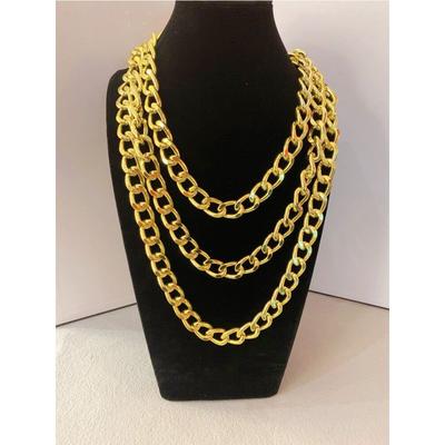 Fashion Exaggerated Aluminum Alloy Funny Hip Hop Chain