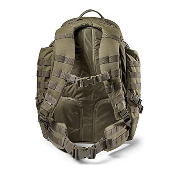 5.11 Tactical Rush 72 2.0 Rucksack (55 Liter) - Neues Modell, Militärqualität, Rangergrün (Produktcode: 56565)