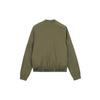 adidas Round Neck Warm Casual Long Sleeve Baseball Jacket Women Jackets Green BP6958-1