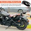 Accesorios de Motocicleta Negro Brillante Extensor Trasero Extensión Guardabarros Guardabarros Cubierta Antisalpicaduras Para Indian Scout Bobber 2015 2016-2025