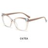 Ready To Ship Fashion Designed Pink TR90 Optical Frames Block Blue Light Glasses 2024