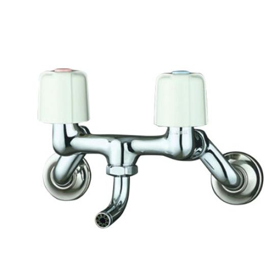 

Смеситель KVK с 2 ручками [KM33N3W]