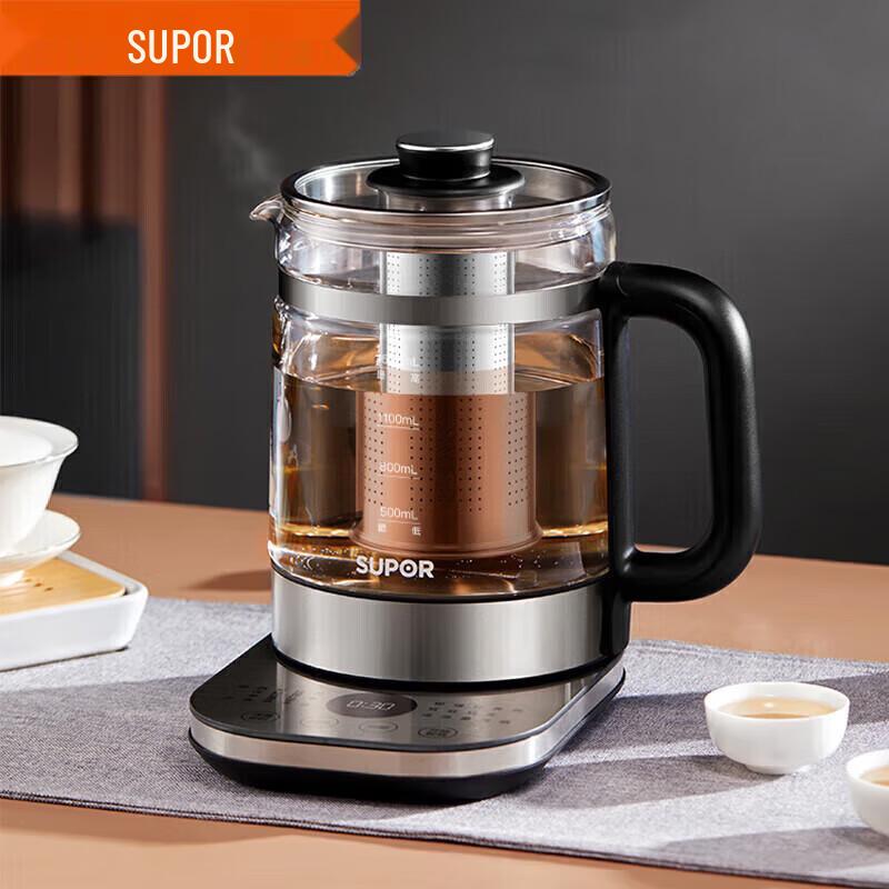 Supor 1.5L 316L Stainless Steel Smart Health Pot CN plug (adapter included)