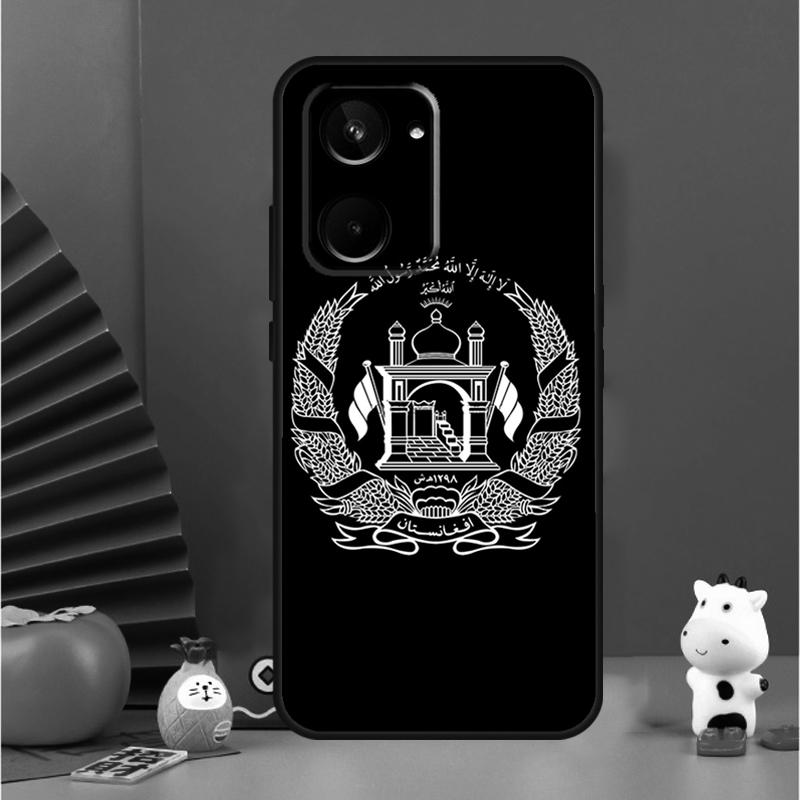Afghan Afghanistan Flag Banner For Realme 15 Pro GT7 GT6 10 11 12 13 14 Pro Plus C65 C67 C63 C61 C55 C51 C53 C35 C75 Case