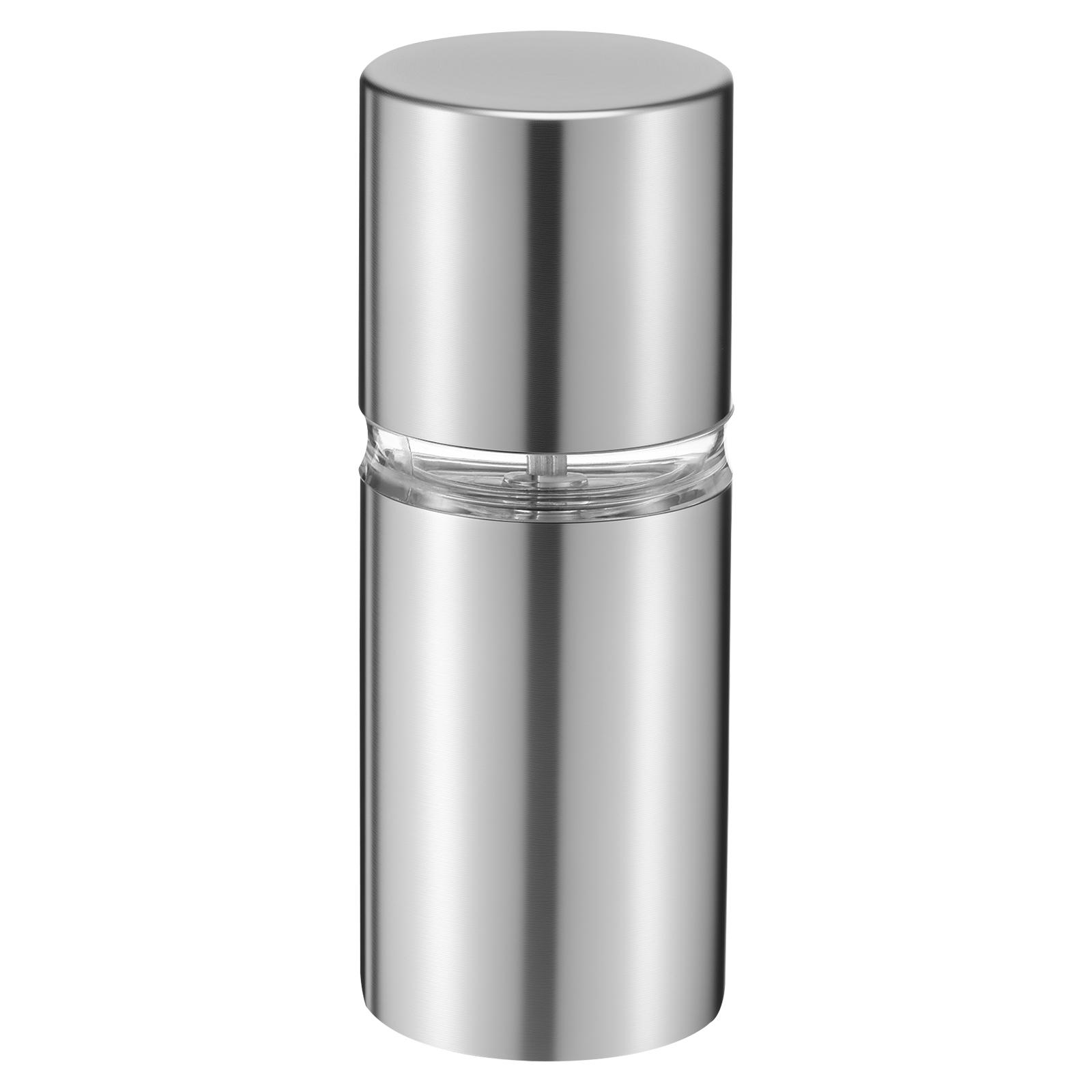 

Stainless steel manual spice grinder portable and adjustable nutmeg powder grinder suitable for home and restaurant use