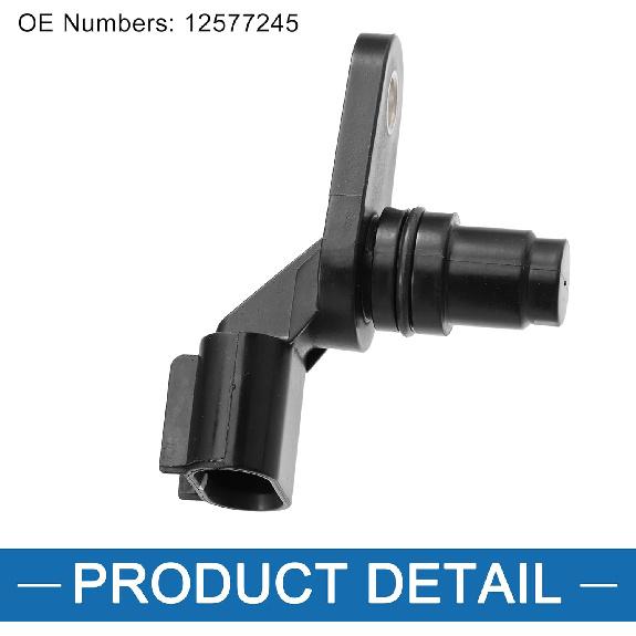 Car Engine Camshaft Position Sensor with Bolts 12577245 for Buick Verano 2012-2017 (Set of 2)