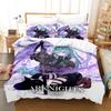 3D tisk Anime Arknights Ložní souprava Single Twin Full Queen King Size Postel Dospělý/Dětská ložnice Sady povlečení na peřinu Bytový textil