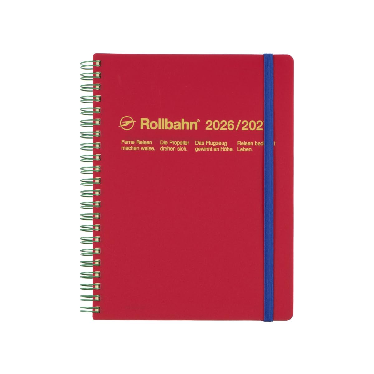 

DELFONICS Rollbahn Diary Vibo A5 Red