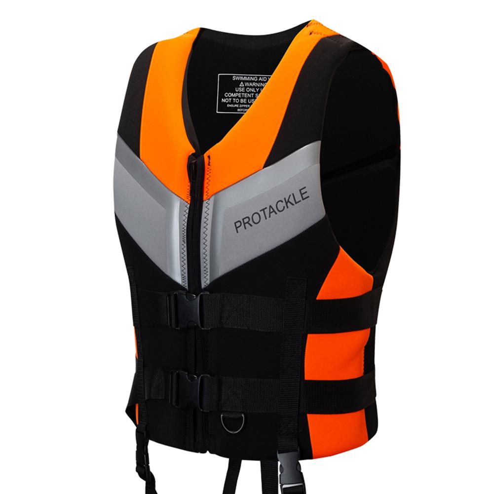 Redningsvest Neopren Flytekraft Drifting Kajakk Redningsvest Justerbar spenne Voksne Surfe Vannsport Svømming Redningsvest