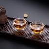 Handmade Double-Walled Glass Tea Cups - Set of 6