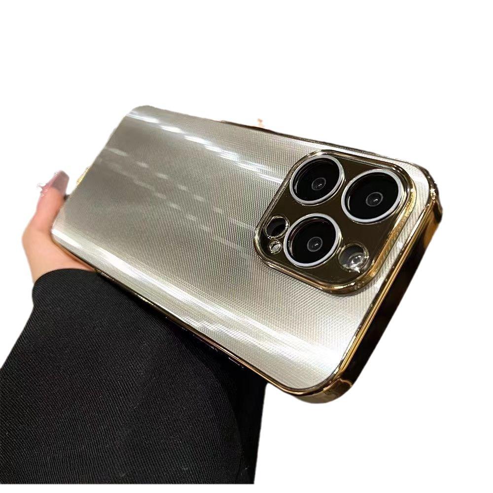 For IPhone15promax Phone Case for Apple 14 Dazzling Diamond Pattern 13 Electroplated Precision Hole 12 with Lens Film