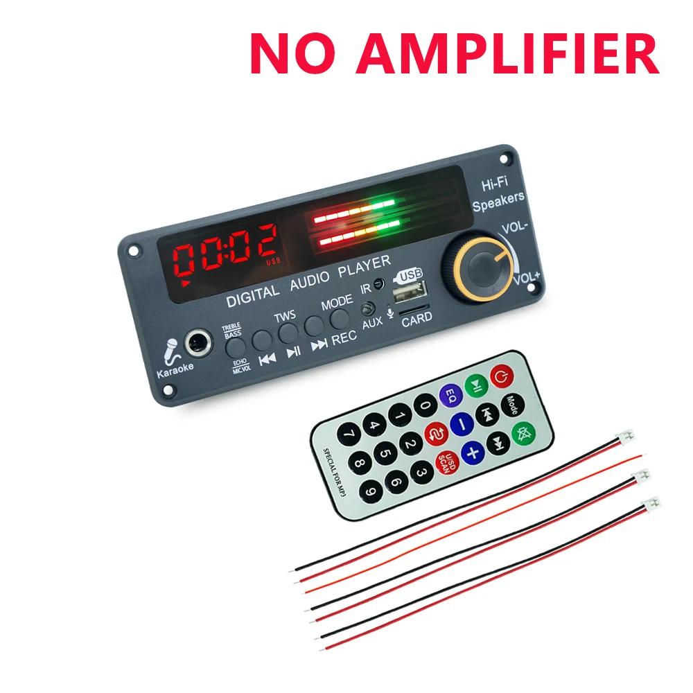 Amplificateur 200W Bluetooth 5.3 Décodeur MP3 Carte Lecteur MP3 Sans Fil TWS pour Voiture Module Audio DIY Maison Micro USB TF Radio FM pour Haut-parleur