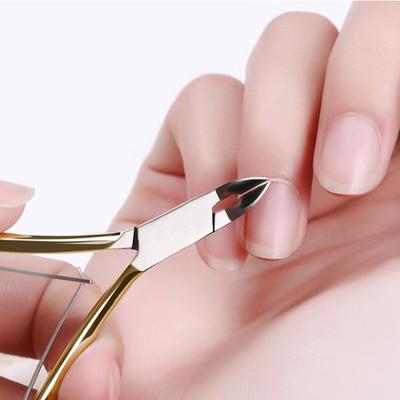 Pratico tagliaunghie antiruggine con impugnatura comoda in acciaio inossidabile, forbici per la cura della bellezza, negozio di forniture per manicure