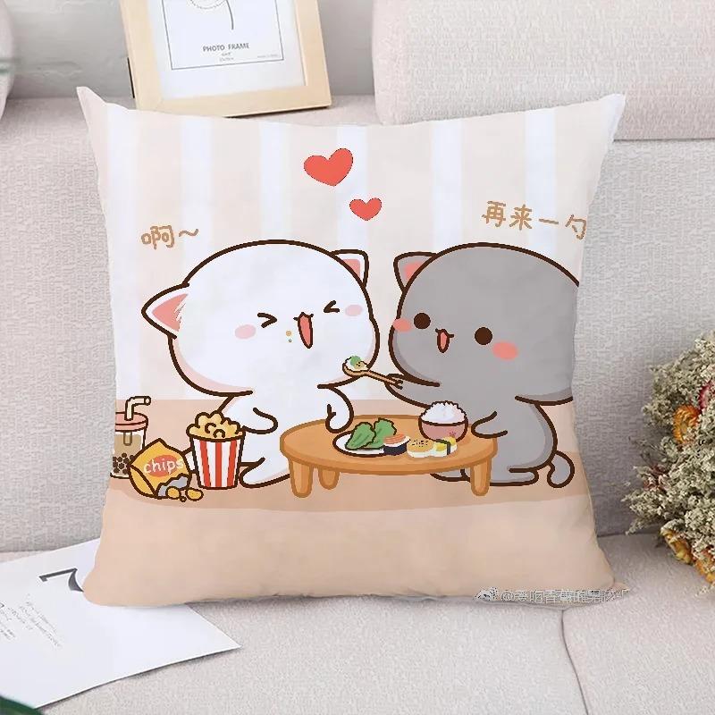 

Милый узор Декоративные наволочки Гостиная Офис Домашние наволочки Украшения для автомобиля 40x40cm