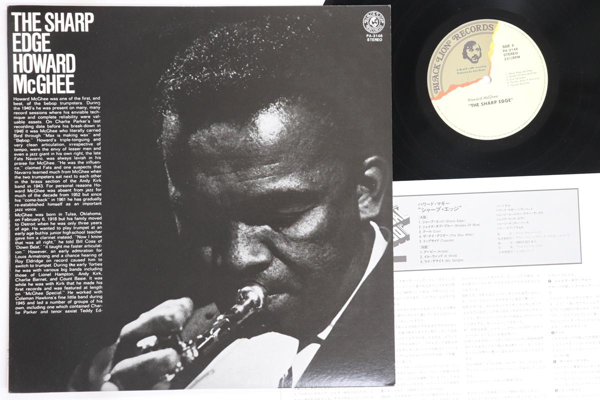 

LP Record HOWARD MCGHEE - Sharp Edge PA3146 BLACK LION 1979 Japan Jazz Used