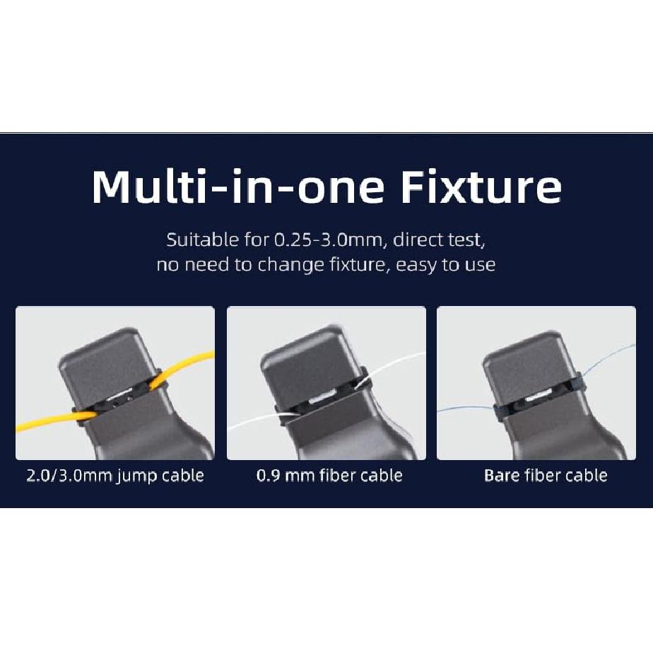 TFI-40V Fiber Optic Identifier Wavelength 800nm To 1700nm, Optical Identifier Live Fiber Detector with VFL 10mW LED