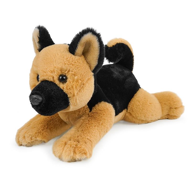 Golden Retriever Plush Toy With Short Pile Fabric For Kids And Collectors
