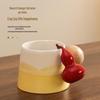 Charming Chinese-Style Ceramic Gourd Gift Set - Colorful, Creative Ornaments for Home & Souvenir