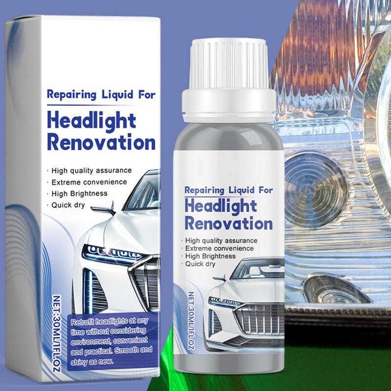 Headlight Cleaning Restoration Polishing Restoration Liquid Headlight Repair Fluid Car Cleaning Restoring Scratch Headlight
