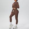Beautiful Back Breathable Halter Vest & Tight Yoga Sports Set