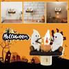 2025 Ghost Campfire Flickering Nightlight Halloween 3D LED Campfire Night Light Gifts Indoor Decorations for Family Friends
