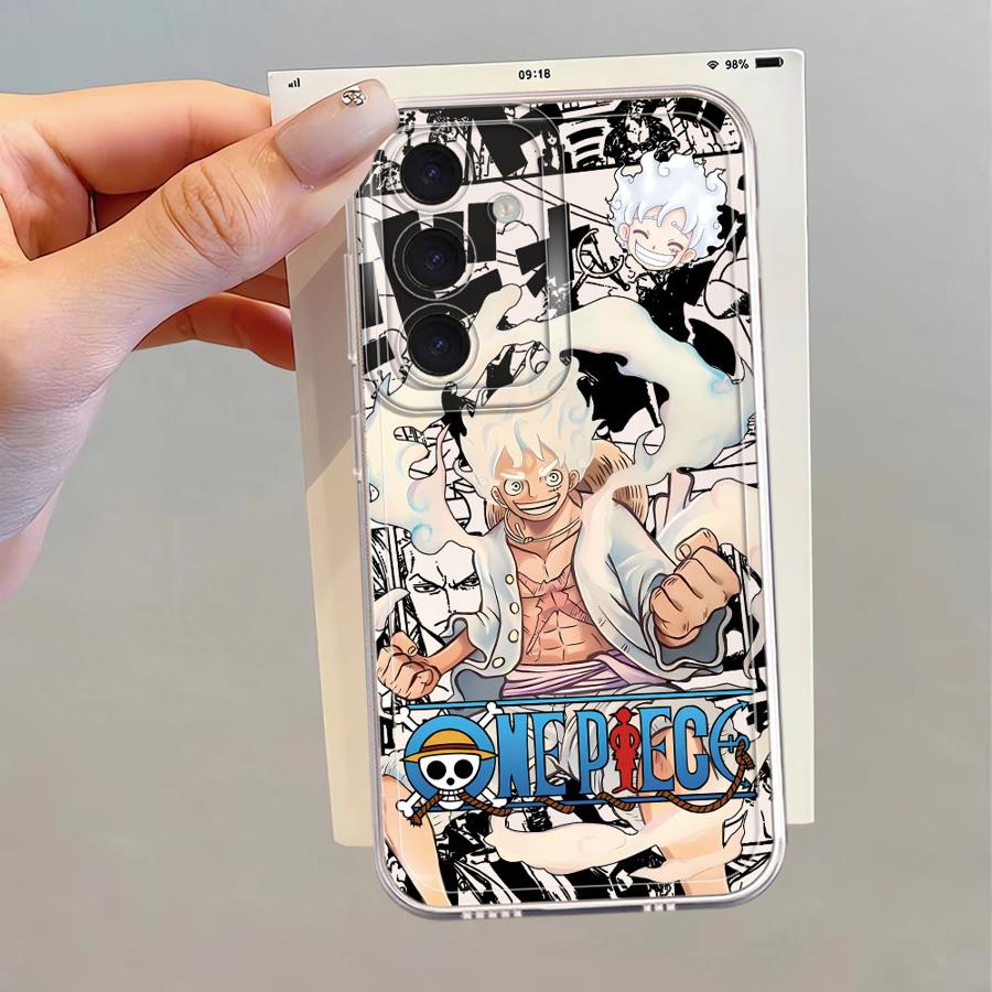 

Case for Samsung Galaxy A21s A12 A51 A32 A52s A16 A72 A31 A71 A52 A50 Soft Phone Cover O-One Piece Luffy 5 Gear Galaxy A52s 5G
