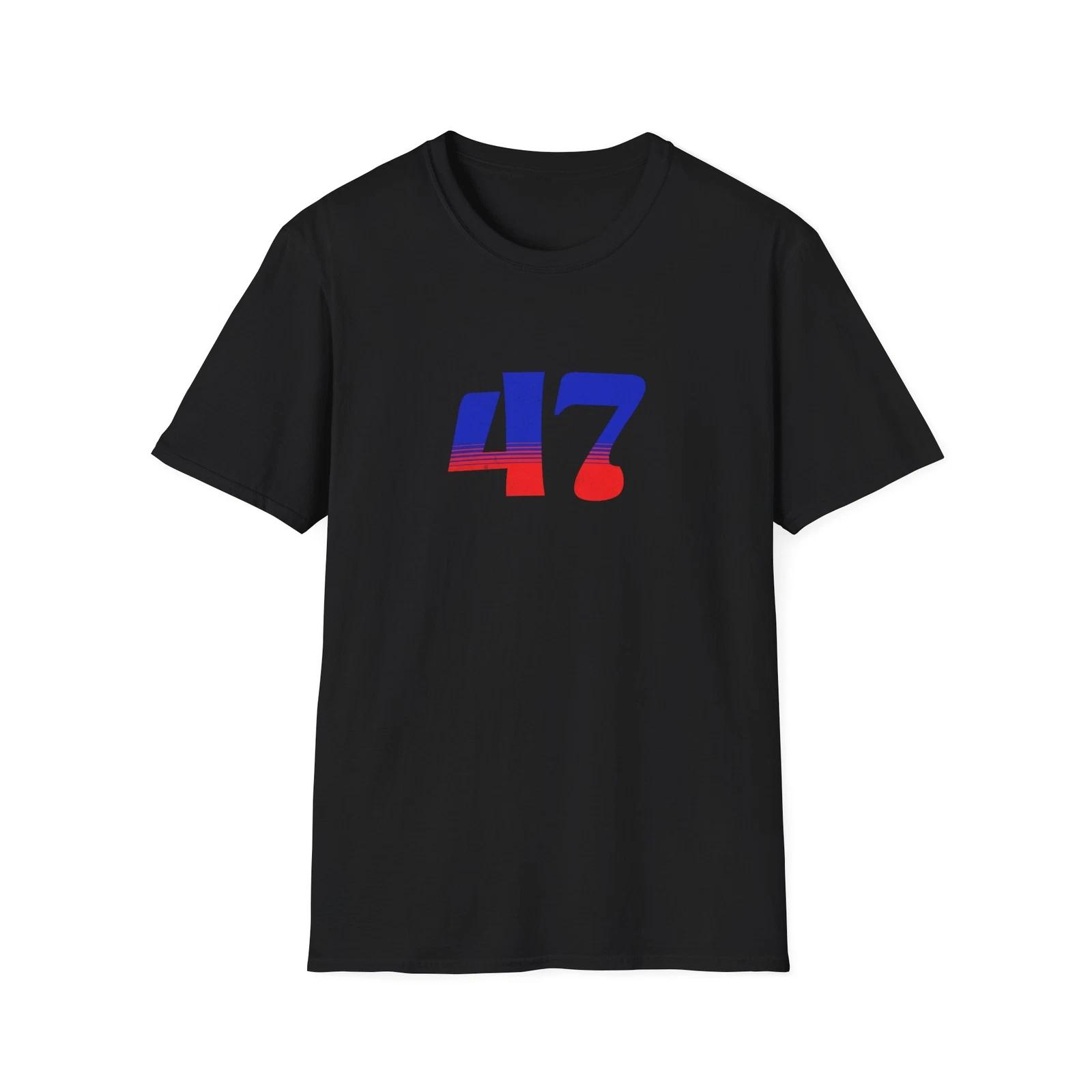 

47 Trump America Unisex Softstyle T-Shirt, Casual Wear, Gift, Retro Style, USA L
