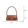Crossbody Bags  Design Underarm 2026 Shoulder Bag Female Handbag And Purses Solid Color