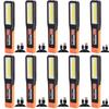 Powerful COB LED Work Light Car Garage Mechanic Lamp USB Rechargeable Flashlight Magnetic Torch Emergency Light Warning Light