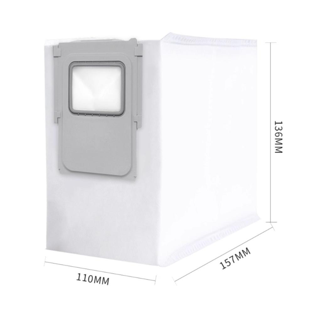 Vacuum Cleaner Bag For DJI For ROMO P/A/S Base Station, 3.5 Litre Self-Emptying Dust Bags With Fine Filtration, 4/10 Pack