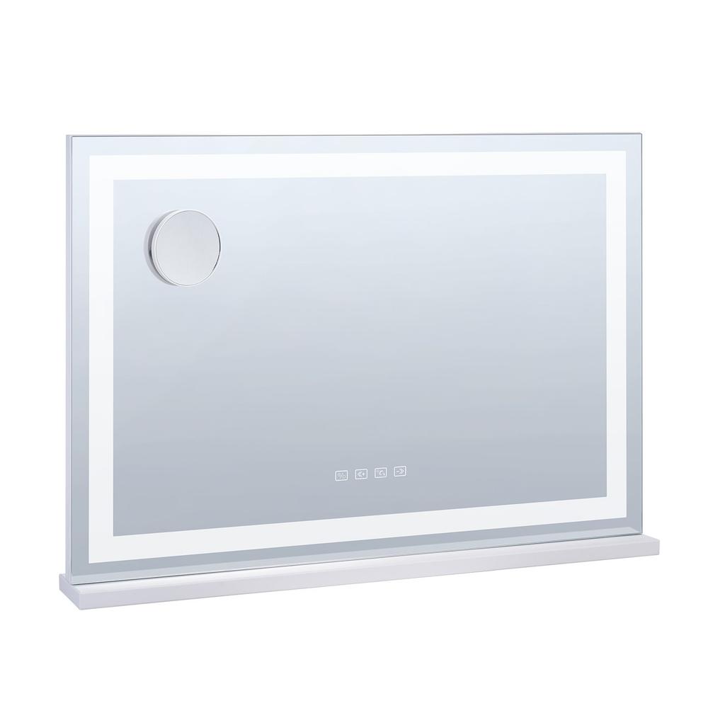 VEVOR Lighted Makeup Mirror 3 Color W/ Bluetooth USB Desktop Wall-mount 55.1 Cm
