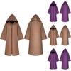 Stylish Star Wars Jedi Warrior Hooded Cloak Cape Robe Costume For Kids And Adults