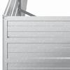 VidaXL Garten-Hochbeet 160x80x45 cm Verzinkter Stahl Silber