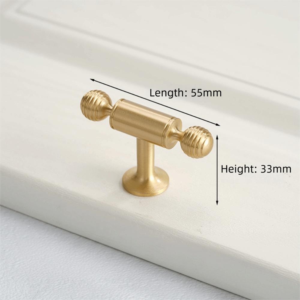 Solid Brass Furniture Handles Antique Bronze Finish Drawer Knobs Retro Cabinet Pulls For Drawers