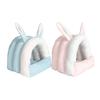 Rabbit Bed House Cute Nest Winter Warm Cozy Guinea Pig Cave Beds Bunny Bed for Rabbit Hamster Hedgehog Bunny Chinchilla