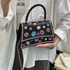 Pu Crystal Embellished Evening Clutch With Chain Strap For Party And Night Out