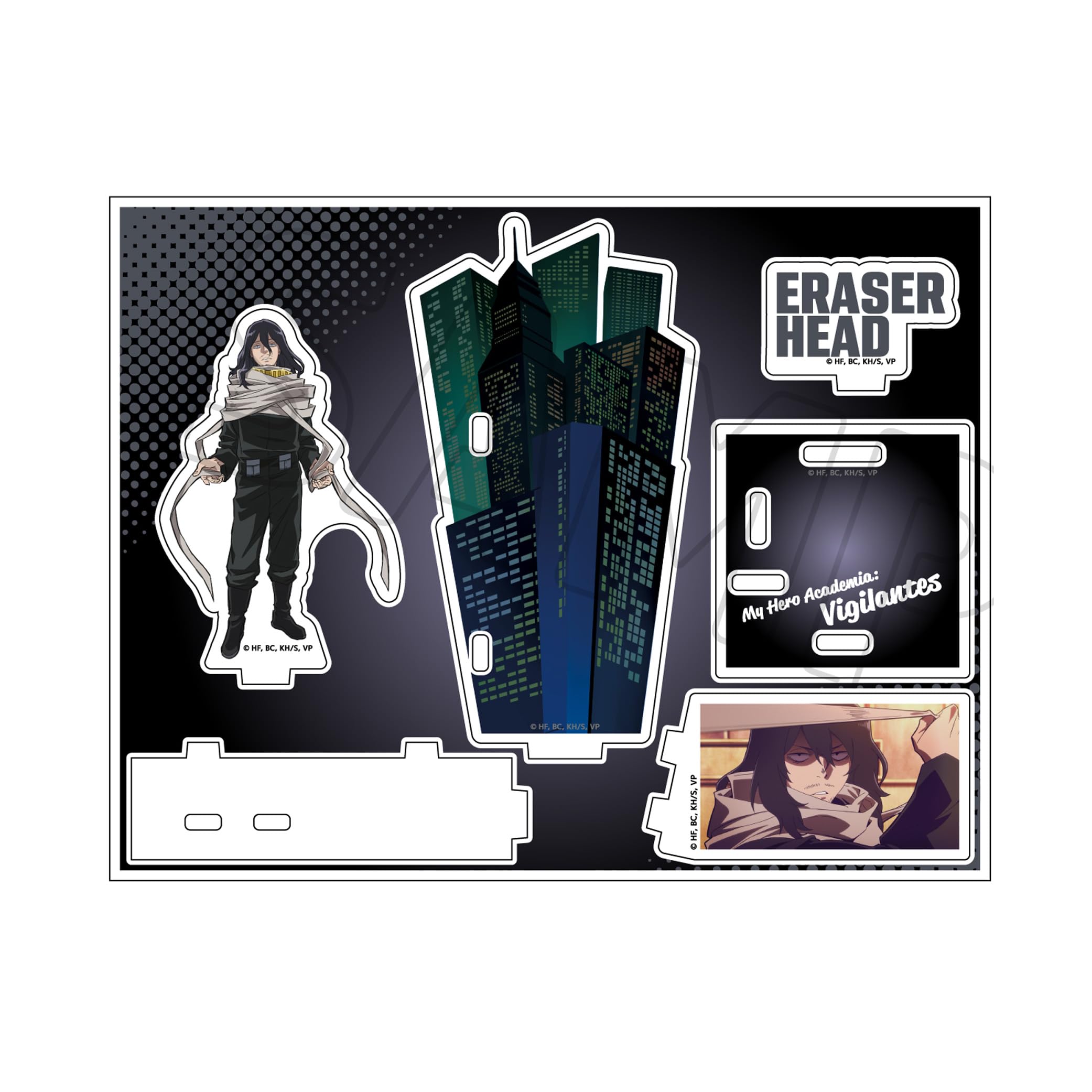 TV Anime My Hero Academia Eraserhead Scene Acrylic Stand  Vigilante ILLEGALS  04.