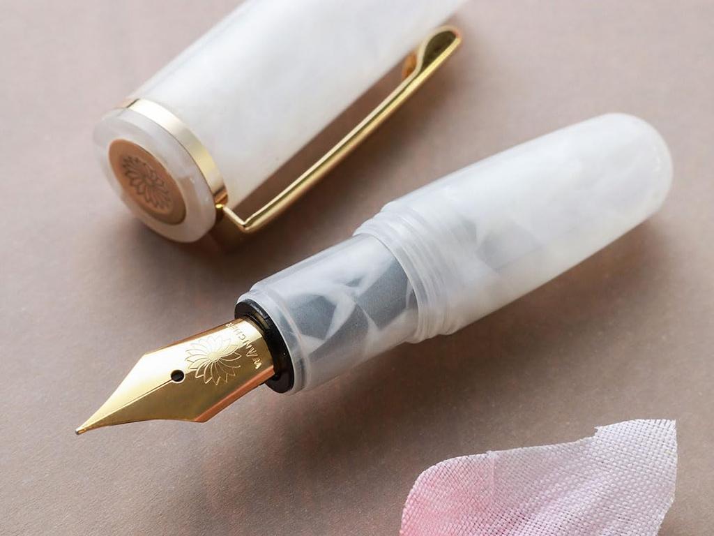 WANCHER PuChiCo Mini Caneta Tinteiro 1×um×wan (Branco, EF)