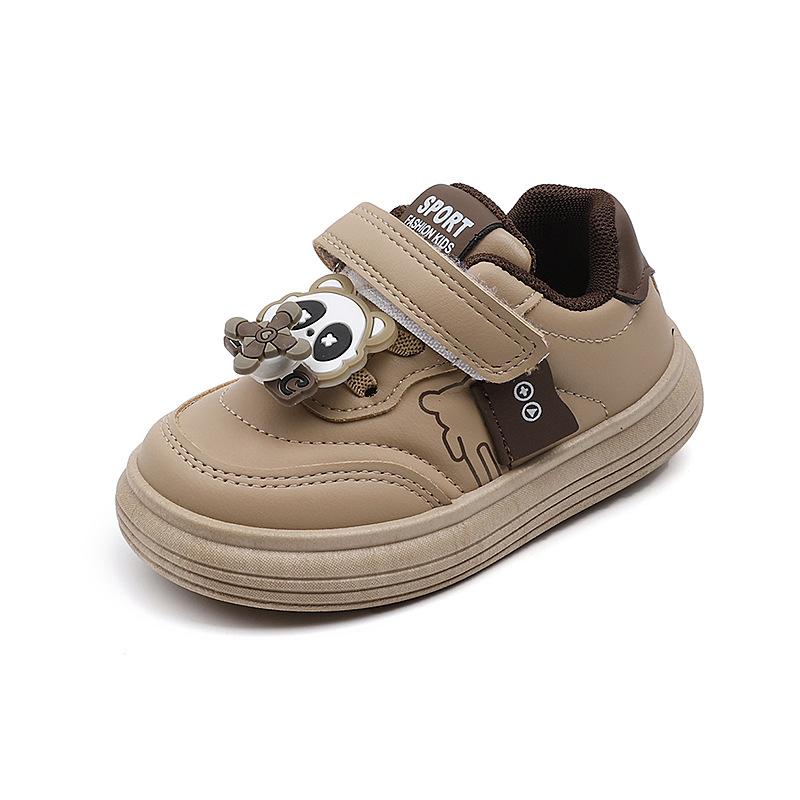 Spring and Autumn New Style Trend Boys and Girls Solid Wear-resistant Soft Bottom Cartoon Casual Sports Shoes