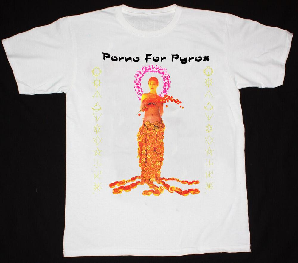 

Porno for Pyros Gift For Fan Short Sleeve Hip Hop White All Size Tee Shirt S2895 Unisex T-Shirt XXXXL