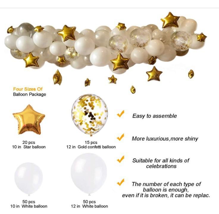 

Белый воздушный шар из бумажного лома, украшение для свадьбы, дня рождения, детского душа, выпускного, годовщины