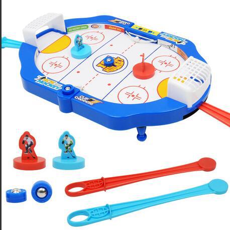 

Parent-Child Interactive Ice Hockey Game Table, Puzzle Mini Ice Hockey Children S Battle, Competitive Game Toy Set