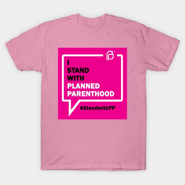T Shirt Women I Stand With Planned Parenthood Harajuku Print Kawaii Tshirt Summer Short Sleeve Female T-Shirt Top Tee