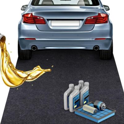 Garage Floor Mat for Under Car Non-Slip Oil Spill Mat Absorbent Felt