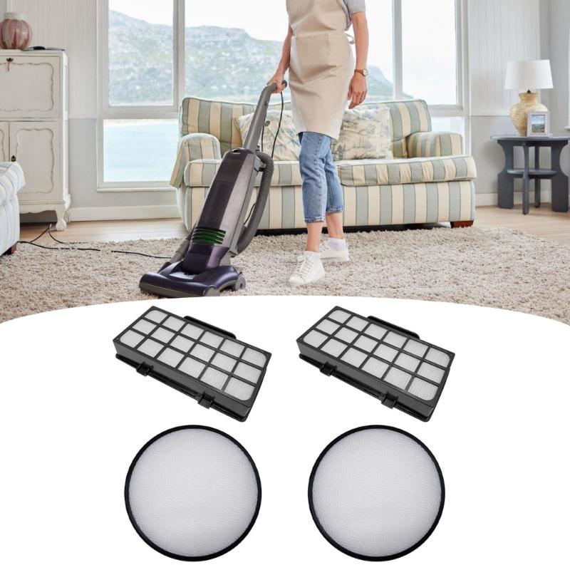 Strong Washable Vacuum Cleaner Filters Replacement Set for RO7611 RO7634 Heavy Duty Construction various Cycle Use