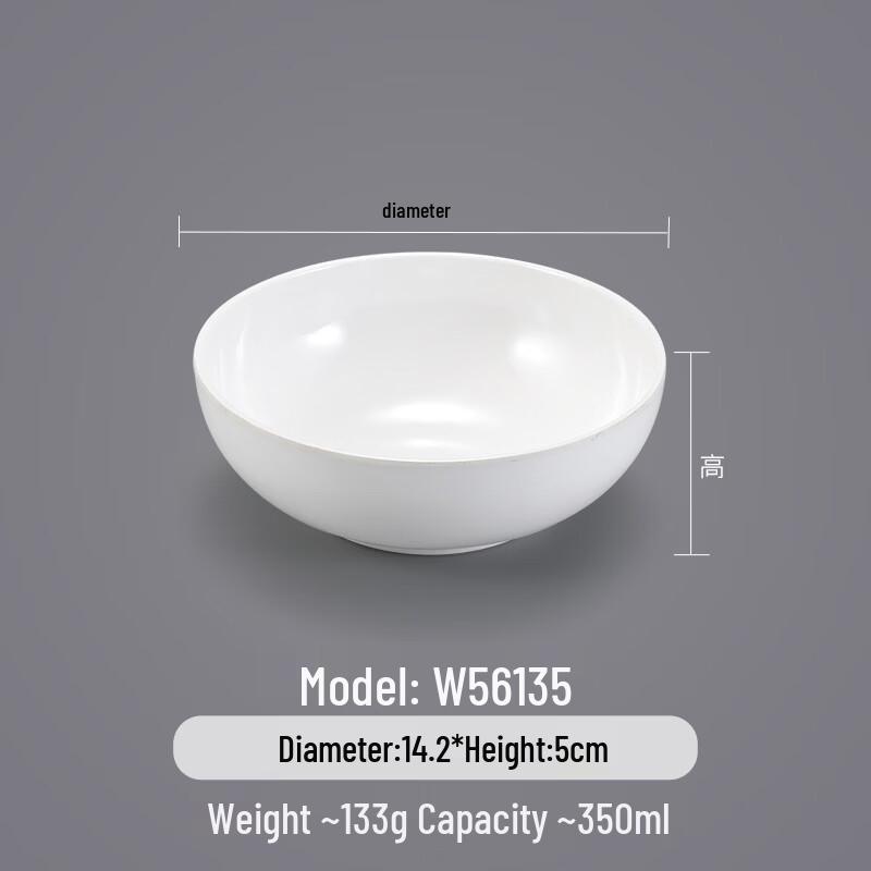 Commercial Melamine Small Soup Bowl Set