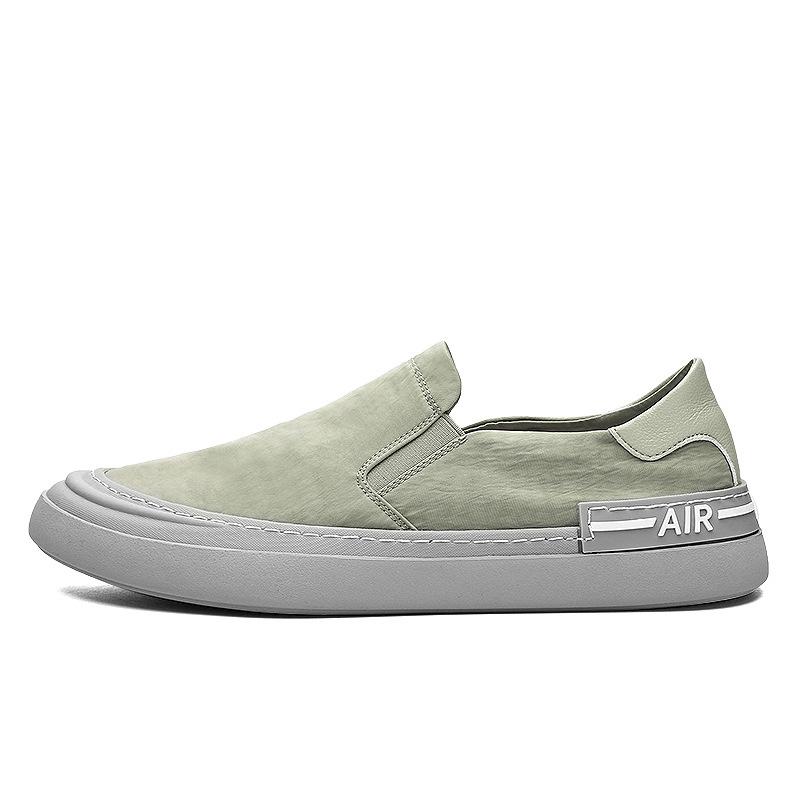 Ice Silk Cloth Shoes Hot Weather Thin Breathable Board Shoes Foot Cover Casual Comfortable Soft Sole Driving Shoes