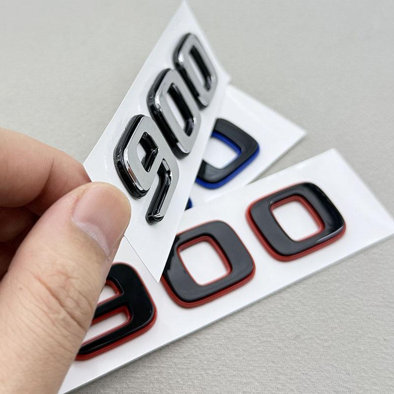 3D ABS Car Sticker Logo 900 EDITION Badge Rear Trunk Emblem Side Fender Decals For Mercedes Benz AMG BRABUS G Class G63 G500 MJ7