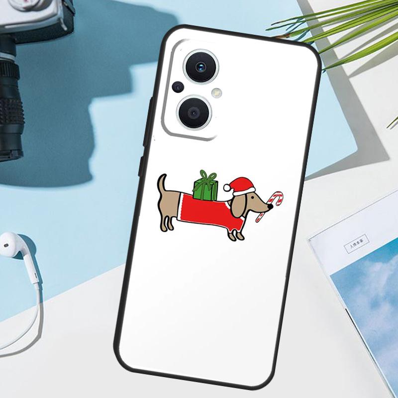 Dachshund Silhouette Dog Cover For OPPO Reno 13 14 10 11 12 Pro 12F 11F 13F 14F 7 8 Lite OPPO Find X8 X6 X5 Pro Case